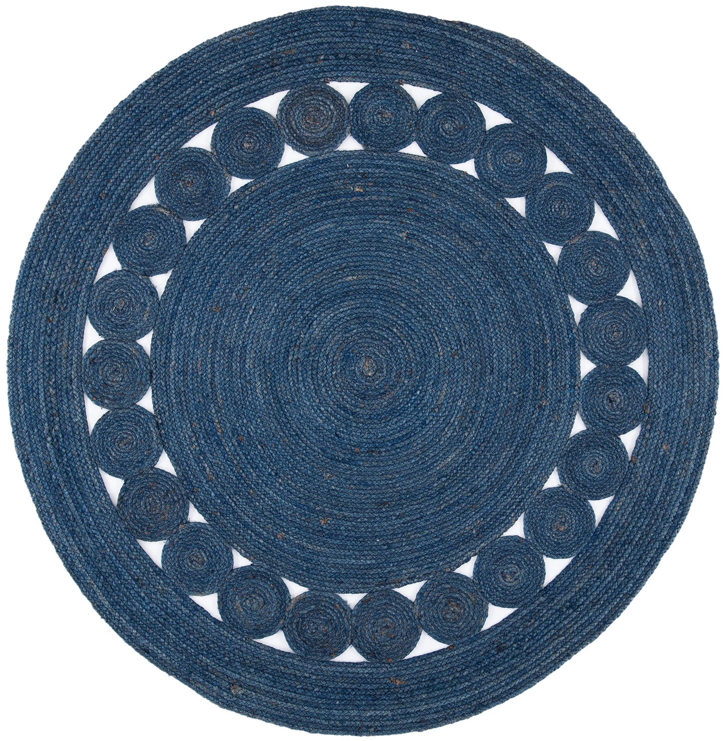 Natural Fiber Collection Handmade Boho Charm Farmhouse Jute Area Rug